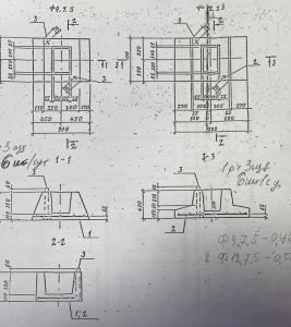 Фундамент для забора Ф-9.7.5 - ООО «ЗКПД ТДСК»