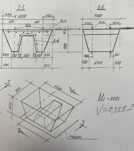 Фундамент для забора Ф-2 - ООО «ЗКПД ТДСК»