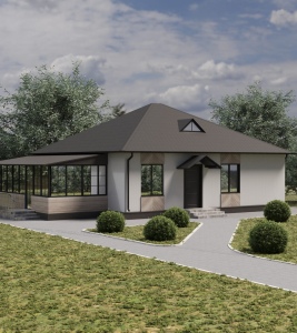 1 этажный 80 м2 - ООО «ЗКПД ТДСК»