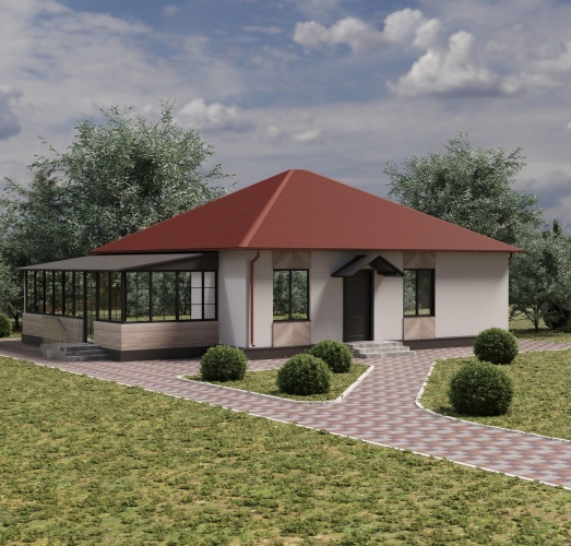 1 этажный 60 м2 - ООО «ЗКПД ТДСК»