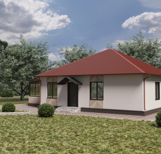 1 этажный 60 м2 - ООО «ЗКПД ТДСК»