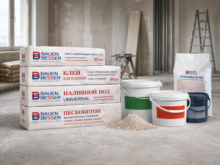 Сухие строительные смеси