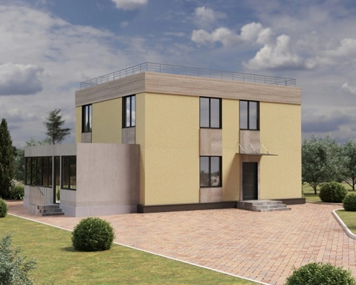 2 этажный дом 140 м²