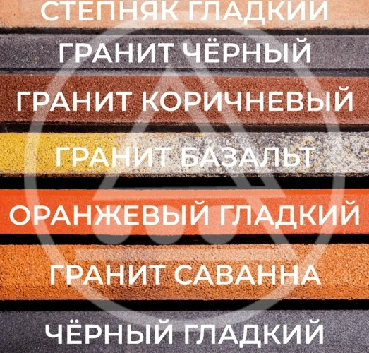 Поребрик базальт гранит